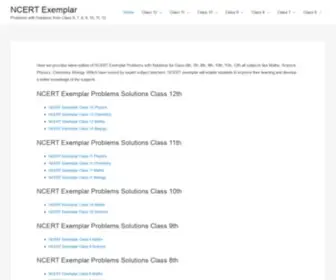 Ncertexemplar.com(NCERT Exemplar Problems with Solutions for Class 6th) Screenshot