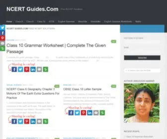 Ncertguides.com(Free NCERT Solutions) Screenshot