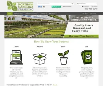 Ncfarmsinc.com(North Carolina Farms) Screenshot