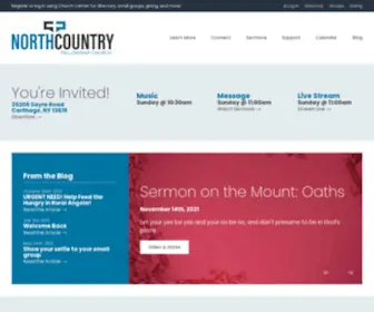 NCFchurch.org(North Country Fellowship Church) Screenshot