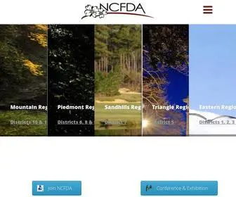 NCfda.org(North Carolina Funeral Directors Association) Screenshot