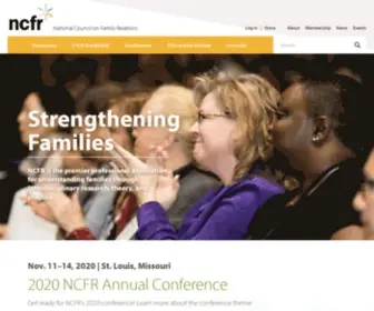 NCFR.org(National Council on Family Relations) Screenshot