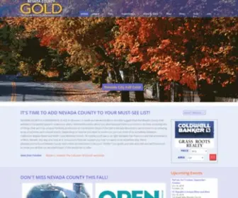 Ncgold.com(Nevada County Gold online) Screenshot