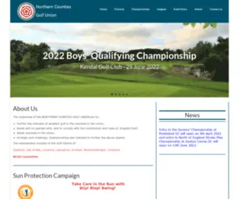 Ncgu.co.uk(Northern Counties Golf Union) Screenshot