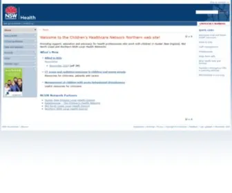 NCHN.org.au(The Northern Child Health Network) Screenshot