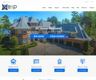 Nchomeauctions.com(NC Home Auctions) Screenshot