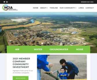 Ncia.ab.ca(Northeast Capital Industrial Association) Screenshot