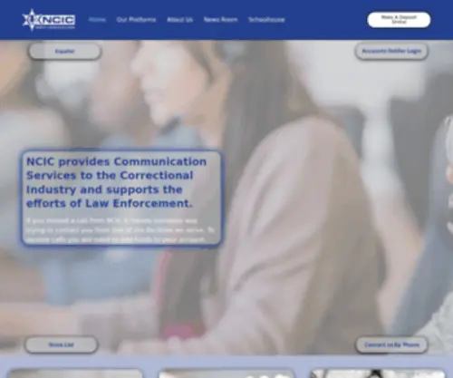 Ncic.com(Inmate Phone) Screenshot