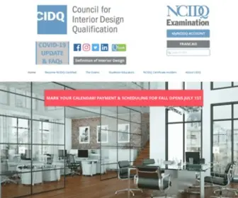 Ncidq.org(Ncidq Certificate) Screenshot