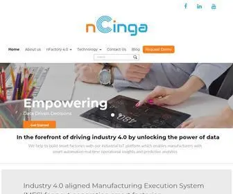 Ncinga.com(Empowering Data Driven Decisions) Screenshot