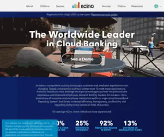 Ncino.com(NCino Bank Operating System) Screenshot