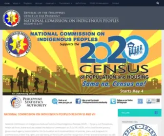 Ncipro67.com.ph(National Commission on Indigenous Peoples Region VI and VII) Screenshot