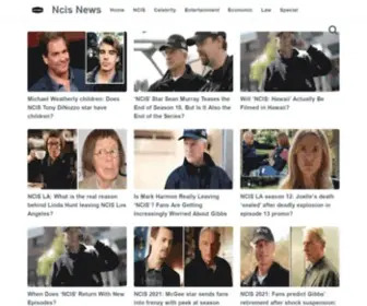 Ncisnews.live(Ncis News) Screenshot