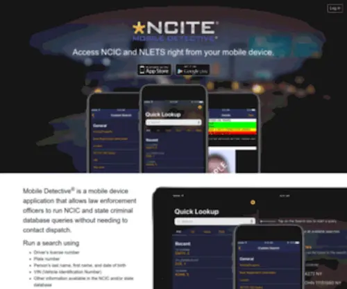 Ncite.com(Ncite) Screenshot
