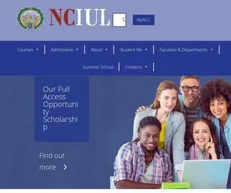 Nciul.ac.uk(Nciul) Screenshot