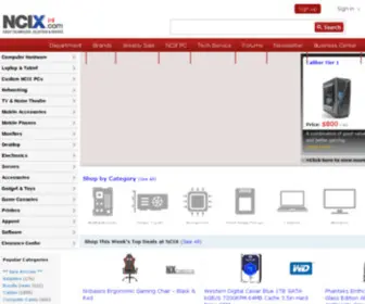 Ncix.com(Canada's Premier Computer Store) Screenshot