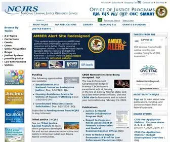 NCJRS.gov(The National Criminal Justice Reference Service (NCJRS)) Screenshot