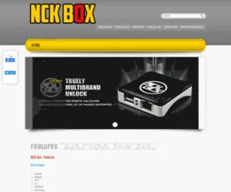 NCkbox.com(NCK Box) Screenshot