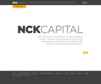 NCkcapital.com(NCK Capital) Screenshot