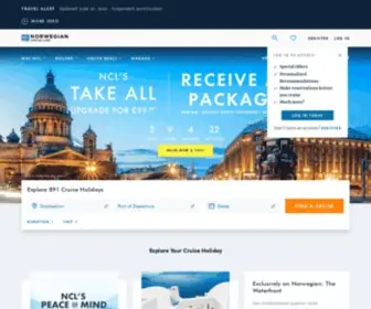 NCL.co.uk(Cruises & Cruise Deals) Screenshot