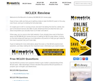 Nclexexamquestions.com(NCLEX Review (updatedVideos)) Screenshot