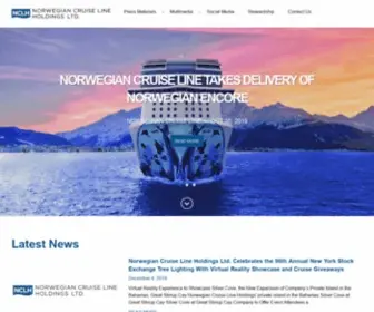 NCLHLTdmedia.com(The Investor Relations website contains information about Norwegian Cruise Line Holdings LTD) Screenshot