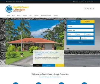 NCLP.com.au(North Coast Lifestyle Properties) Screenshot