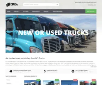 NCLtrucks.com(NCL Trucks) Screenshot