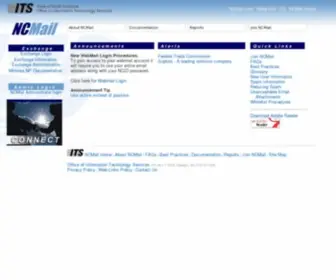 Ncmail.net(NC ITS Services) Screenshot