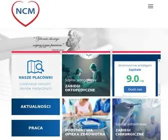 NCM.com.pl(Nadmorskie Centrum Medyczne) Screenshot