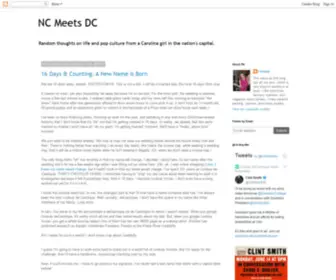 Ncmeetsdc.com(NC Meets DC) Screenshot