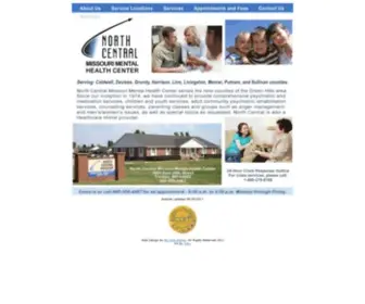 NCMMH.org(North Central Missouri Mental Health Center serving nine counties in the Green Hills area) Screenshot