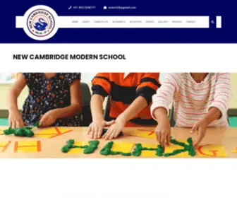 NCmsonline.com(NEW CAMBRIDGE MODERN SCHOOL) Screenshot