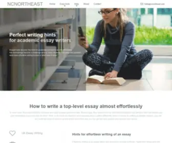 Ncnortheast.com(The Easy Way To Write Your Essay) Screenshot