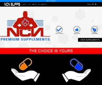 NCnsupps.com(A Multi) Screenshot