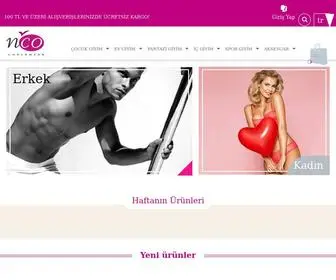 Nco.com.tr(Nco Underwear) Screenshot