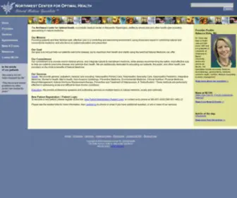 Ncoh.net(Northwest Center for Optimal Health) Screenshot