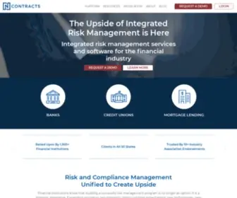 Ncontracts.com(Risk, Compliance and Vendor Management Software Solutions) Screenshot