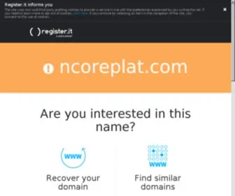 Ncoreplat.com(Ncoreplat) Screenshot