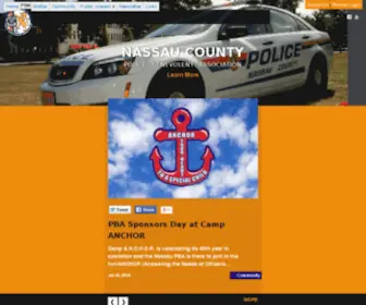 NCPDpba.com(The Nassau County PBA) Screenshot