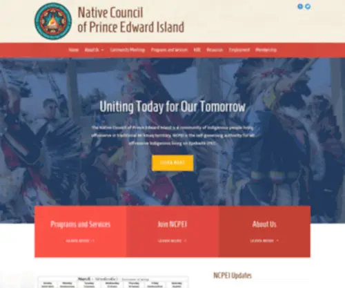 Ncpei.com(The Native Council of Prince Edward Island (Epekwitk)) Screenshot