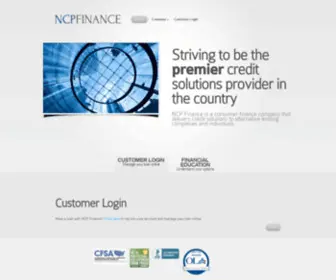 NCpfinance.com(CSO Lending) Screenshot