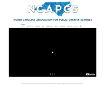 Ncpubliccharters.org(The North Carolina Association for Public Charter Schools) Screenshot