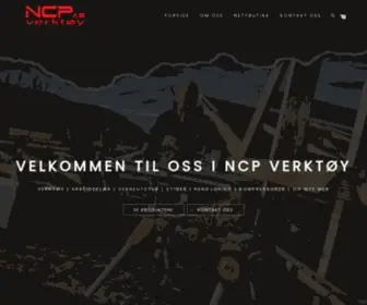 NCpverktoy.com(NCP Verktøy AS) Screenshot