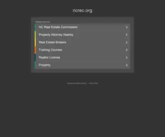 Ncrec.org(Ncrec) Screenshot