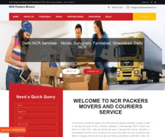 NCrpackersandmovers.in(Packers and Movers in Noida) Screenshot