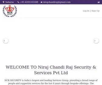 NCrsecurity.in(NCR Security & Services Pvt Ltd) Screenshot