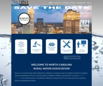 NCrwa.com(NC Rural Water Association) Screenshot