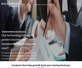 NCRYpted.net(Web Development Company) Screenshot