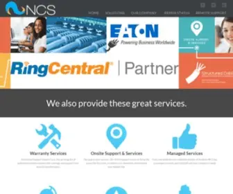 NCS-Online.com(Network Computer Solutions) Screenshot